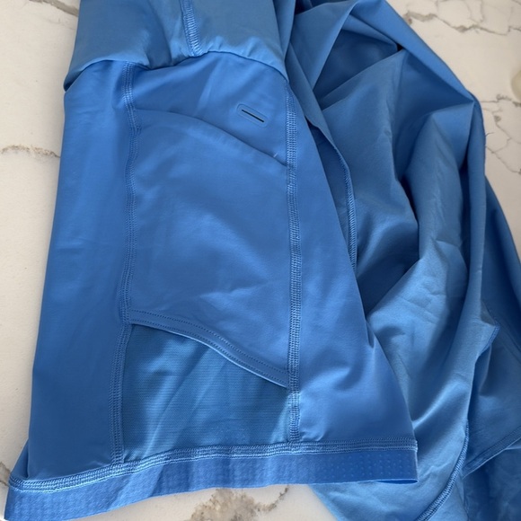 Lululemon Court Rival High-Rise Skirt Skort Blue Nile Color Womens Size 14 - Picture 13 of 16